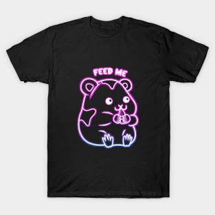 Cute Hamster Neon T-Shirt